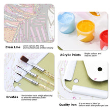 Carica l'immagine nel visualizzatore di Gallery, Dipingere con i Numeri Poster Metallici - L'Ingannatore e la Zucca