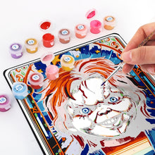 Carica l'immagine nel visualizzatore di Gallery, Dipingere con i Numeri Poster Metallici - La Bambola Killer