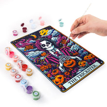 Carica l'immagine nel visualizzatore di Gallery, Dipingere con i Numeri Poster Metallici - L'Ingannatore nel Giardino della Notte