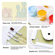 Carica l'immagine nel visualizzatore di Gallery, Dipingere con i Numeri Poster Metallici - Casa è Dove Sono le Mie Piante