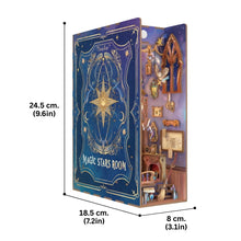 Carica l'immagine nel visualizzatore di Gallery, Book Nook - Stanza delle Stelle Magiche