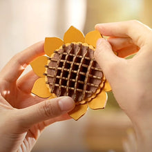 Carica l&#39;immagine nel visualizzatore di Gallery, Puzzle 3D - Scatola di Fiori in Legno