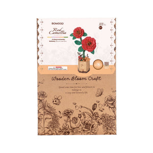 Puzzle 3D - Camelie rosse