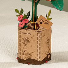 Carica l&#39;immagine nel visualizzatore di Gallery, Puzzle 3D - Camelie rosse