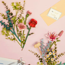 Carica l&#39;immagine nel visualizzatore di Gallery, Puzzle 3D - Cesto di Fiori in Legno