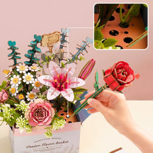 Carica l&#39;immagine nel visualizzatore di Gallery, Puzzle 3D - Cesto di Fiori in Legno