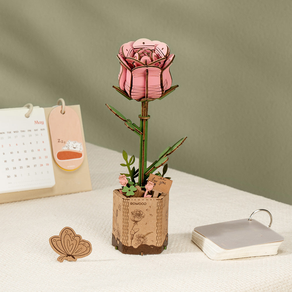 Puzzle 3D - Rosa