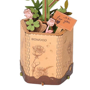 Puzzle 3D - Rosa