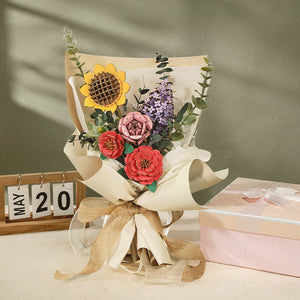 Puzzle 3D - Rosa