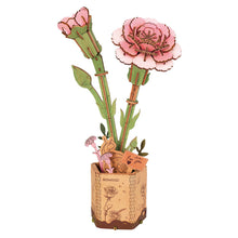 Carica l&#39;immagine nel visualizzatore di Gallery, Puzzle 3D - Garofano rosa