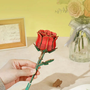 Puzzle 3D - Garofano Rosso