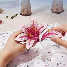 Carica l&#39;immagine nel visualizzatore di Gallery, Puzzle 3D - Giglio Rosa