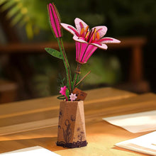 Carica l&#39;immagine nel visualizzatore di Gallery, Puzzle 3D - Giglio Rosa
