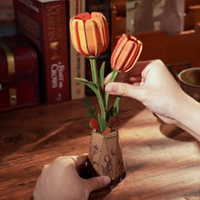 Carica l&#39;immagine nel visualizzatore di Gallery, Puzzle 3D - Tulipano Arancione