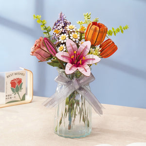 Puzzle 3D - Tulipano Arancione