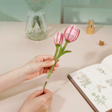 Carica l&#39;immagine nel visualizzatore di Gallery, Puzzle 3D - Tulipano Rosa