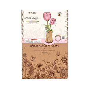 Puzzle 3D - Tulipano Rosa