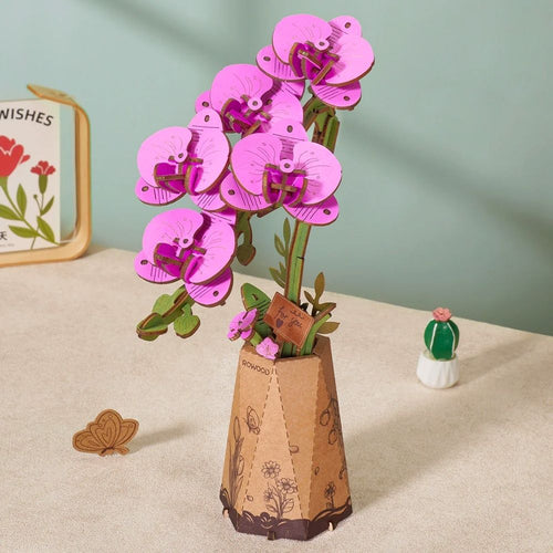 Puzzle 3D - Orchidea Viola