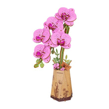 Carica l&#39;immagine nel visualizzatore di Gallery, Puzzle 3D - Orchidea Viola