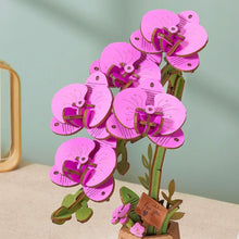 Carica l&#39;immagine nel visualizzatore di Gallery, Puzzle 3D - Orchidea Viola