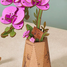 Carica l&#39;immagine nel visualizzatore di Gallery, Puzzle 3D - Orchidea Viola