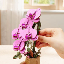 Carica l&#39;immagine nel visualizzatore di Gallery, Puzzle 3D - Orchidea Viola