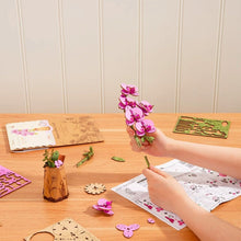 Carica l&#39;immagine nel visualizzatore di Gallery, Puzzle 3D - Orchidea Viola