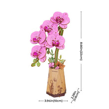 Carica l&#39;immagine nel visualizzatore di Gallery, Puzzle 3D - Orchidea Viola