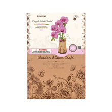 Carica l&#39;immagine nel visualizzatore di Gallery, Puzzle 3D - Orchidea Viola