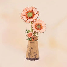 Carica l'immagine nel visualizzatore di Gallery, Puzzle 3D - Gerbera arancione Figured'Art