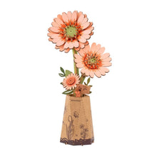 Carica l'immagine nel visualizzatore di Gallery, Puzzle 3D - Gerbera arancione