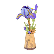 Carica l'immagine nel visualizzatore di Gallery, Puzzle 3D - Iris viola