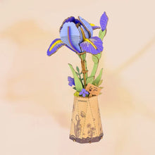 Carica l'immagine nel visualizzatore di Gallery, Puzzle 3D - Iris viola