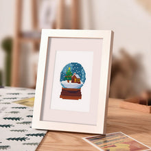 Carica l&#39;immagine nel visualizzatore di Gallery, Mini Set Diamond Painting 15x20cm (2 pezzi) - Smoothie d&#39;Estate e Palla di Neve d&#39;Inverno