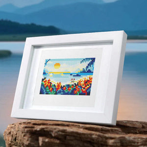 Mini Set Diamond Painting 15x20cm (2 pezzi) - Paesaggi