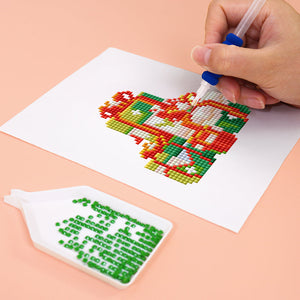 Mini Set Diamond Painting 15x20cm (2 pezzi) - Festività