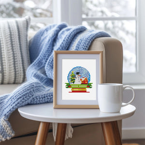 Mini Set Diamond Painting 15x20cm (2 pezzi) - Estate e Inverno