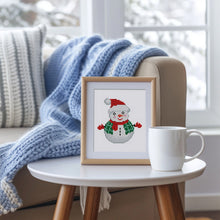 Carica l&#39;immagine nel visualizzatore di Gallery, Mini Set Diamond Painting 15x20cm (2 pezzi) - Ciliegie e Pupazzo di neve