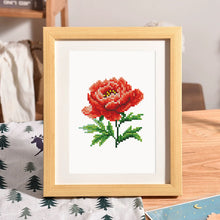 Carica l&#39;immagine nel visualizzatore di Gallery, Mini Set Diamond Painting 15x20cm (2 pezzi) - Uccello e Rosa