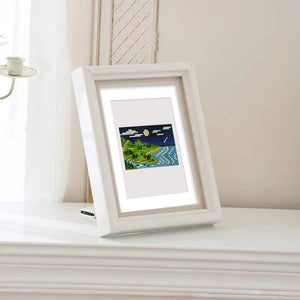 Mini Set Diamond Painting 15x20cm (2 pezzi) - Paesaggi notturni
