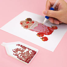 Carica l&#39;immagine nel visualizzatore di Gallery, Mini Set Diamond Painting 15x20cm (2 pezzi) - Bevande e Fiori