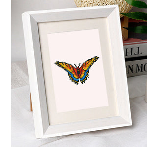 Mini Set Diamond Painting 15x20cm (2 pezzi) - Farfalla e Uccello 2