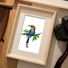 Carica l&#39;immagine nel visualizzatore di Gallery, Mini Set Diamond Painting 15x20cm (2 pezzi) - Farfalla e Uccello 1