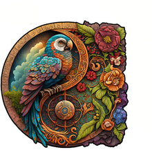 Carica l&#39;immagine nel visualizzatore di Gallery, Puzzle 2D in legno - Pappagallo Selvatico