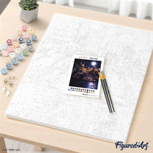 Carica l'immagine nel visualizzatore di Gallery, Dipingere con i numeri - Harry Potter - Castello di Hogwarts di notte