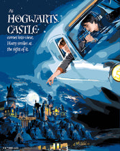 Carica l'immagine nel visualizzatore di Gallery, Dipingere con i numeri - Harry Potter - Volo dall'Inghilterra verso Hogwarts Figured'Art