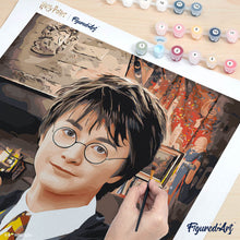 Carica l'immagine nel visualizzatore di Gallery, Dipingere con i numeri - Ritratto di Harry Potter