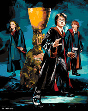Carica l'immagine nel visualizzatore di Gallery, Dipingere con i numeri - Harry Potter - Il Trio e il Calice di Fuoco Figured'Art