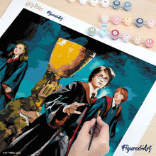 Carica l'immagine nel visualizzatore di Gallery, Dipingere con i numeri - Harry Potter - Il Trio e il Calice di Fuoco