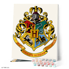 Carica l'immagine nel visualizzatore di Gallery, Dipingere con i numeri - Harry Potter - Stemmi di Hogwarts